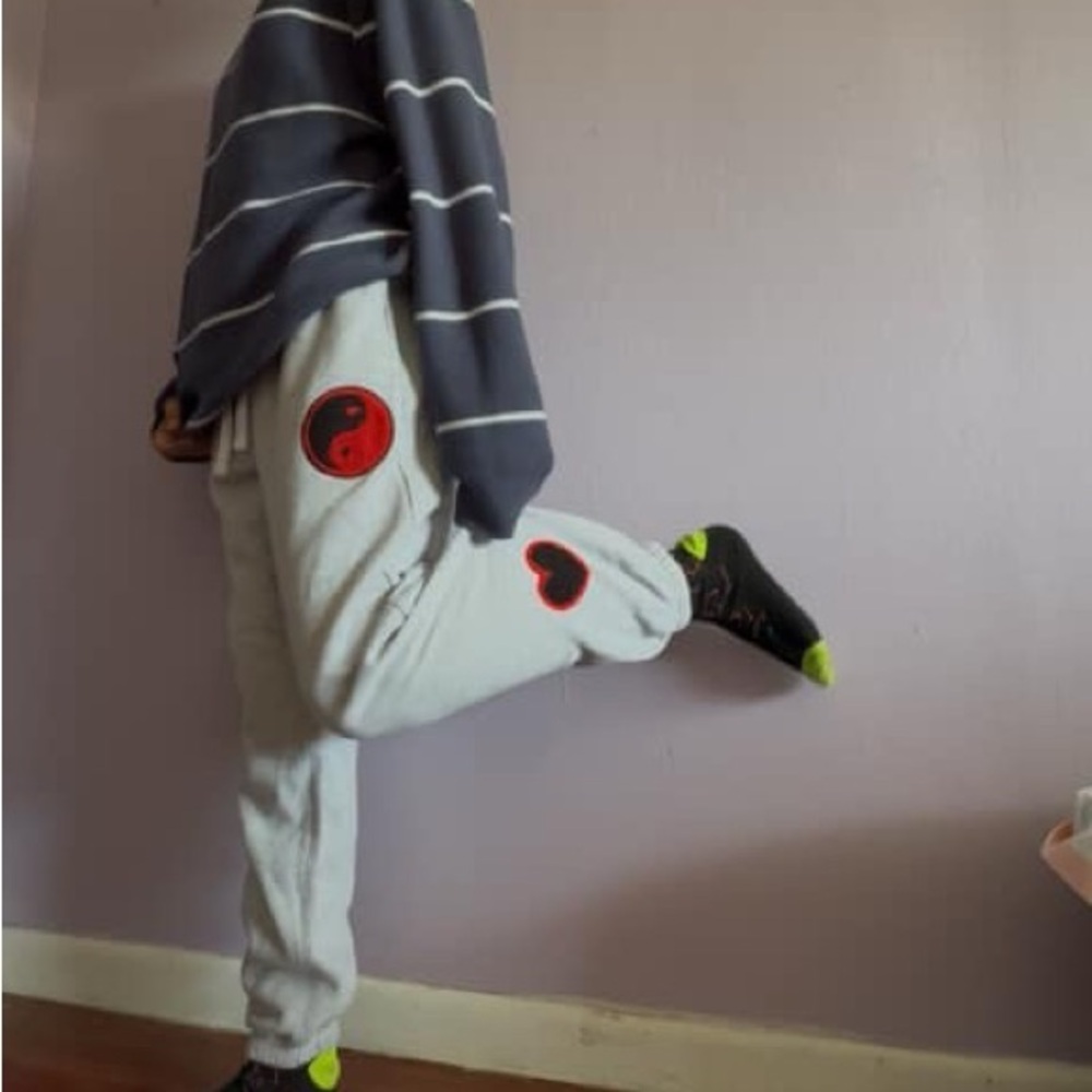 Forever 21 Light Gray Men's Sweatpants